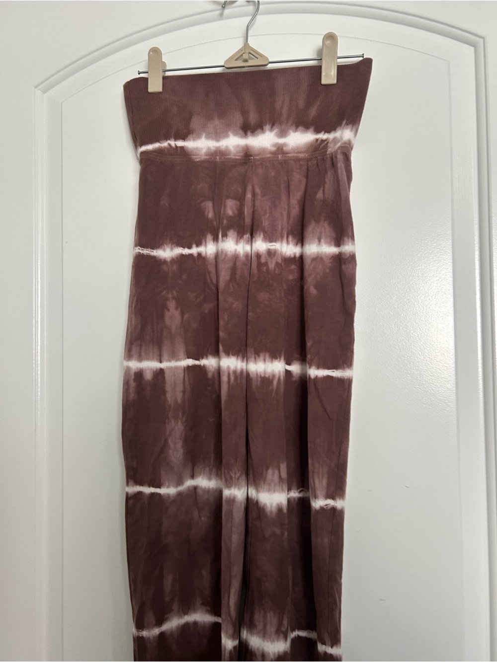 Frankie’s Bikinies Serena Flare Tie Dye Mid Rise Legging size M retro chic y2k - Picture 5 of 14